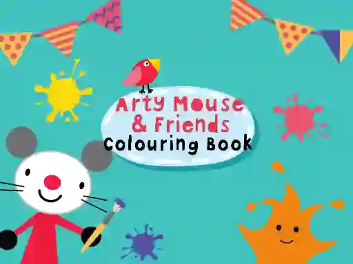 Arty Mouse & Friends Coloring Book – kostenloses Online-Spiel