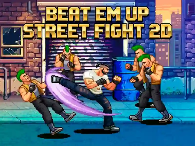 Beat Em Up Street Fight 2d – kostenloses Online-Spiel