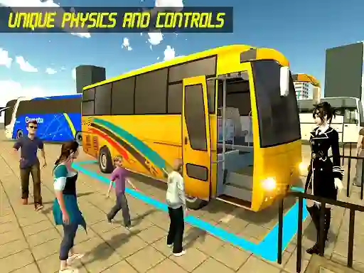 Modern Bus Parking Advance Bus – kostenloses Online-Spiel