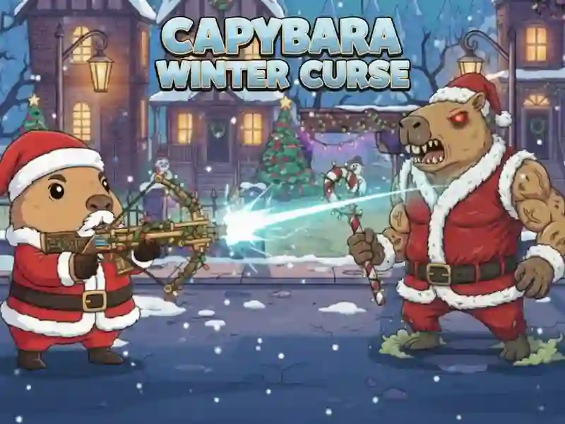 Capybara Winter Curse – kostenloses Online-Spiel