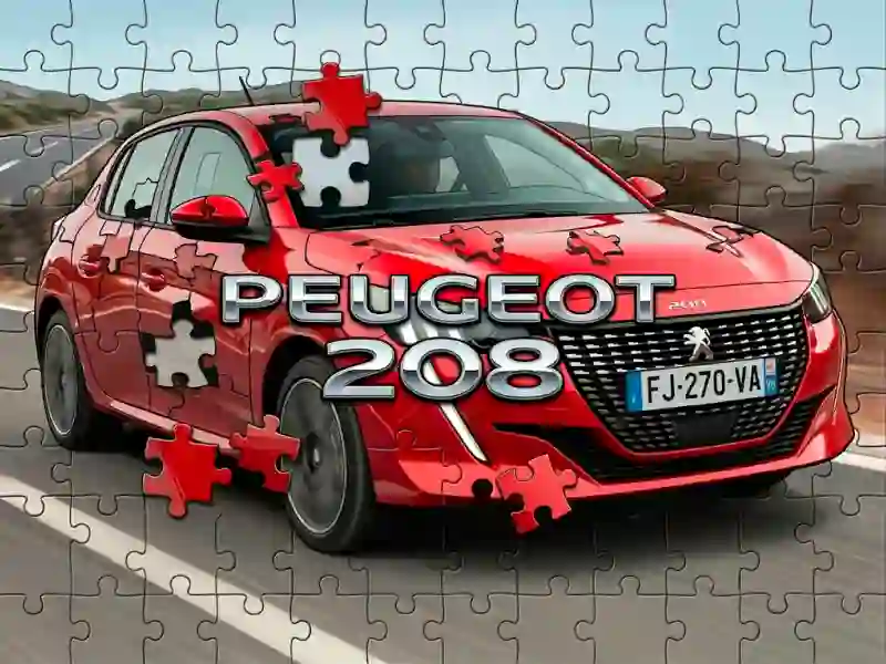Peugeot 208 – kostenloses Online-Spiel