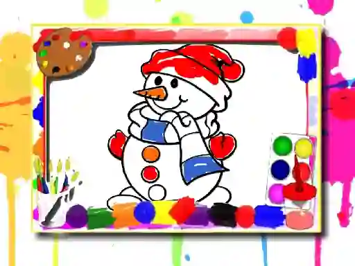 Winter Coloring Book – kostenloses Online-Spiel