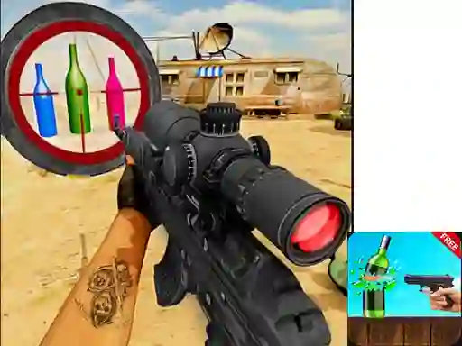 Sniper Bottle Shooting – kostenloses Online-Spiel
