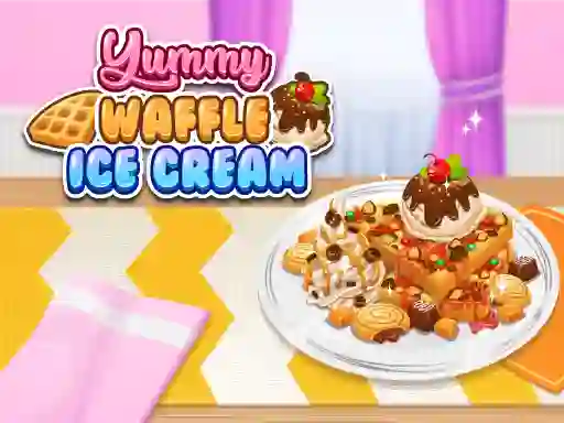 Yummy Waffle Ice Cream – kostenloses Online-Spiel