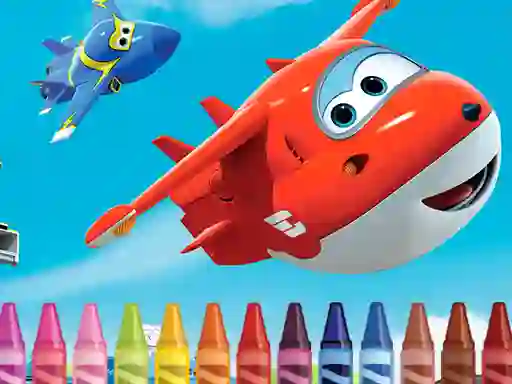 Superwings Coloring – kostenloses Online-Spiel
