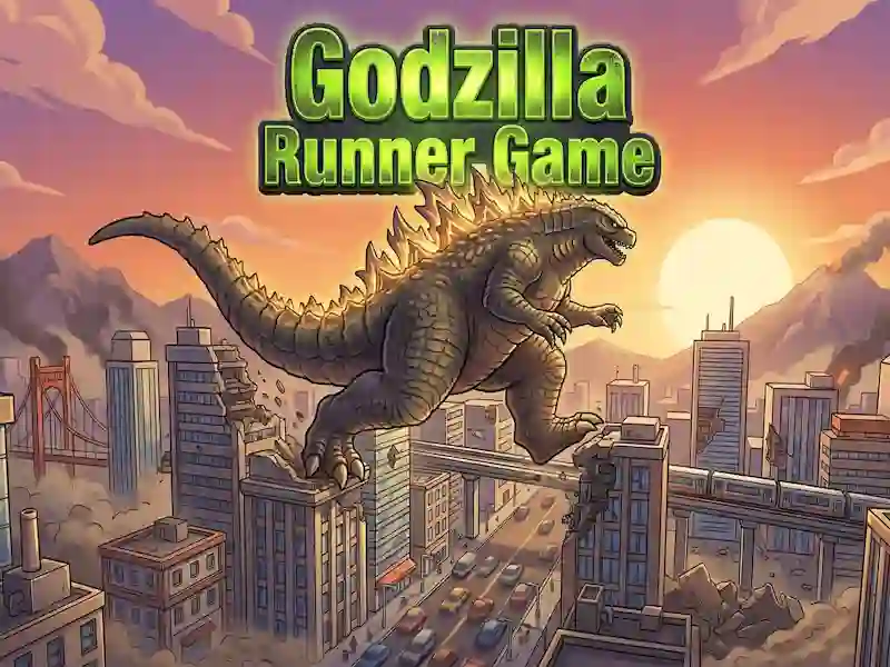Godzilla Runner Game – kostenloses Online-Spiel