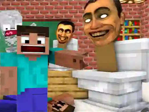 Minecraft Skibidi Toilet – kostenloses Online-Spiel