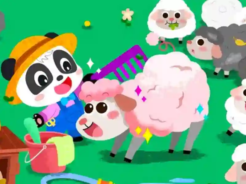 Baby Panda Animal Farm – kostenloses Online-Spiel