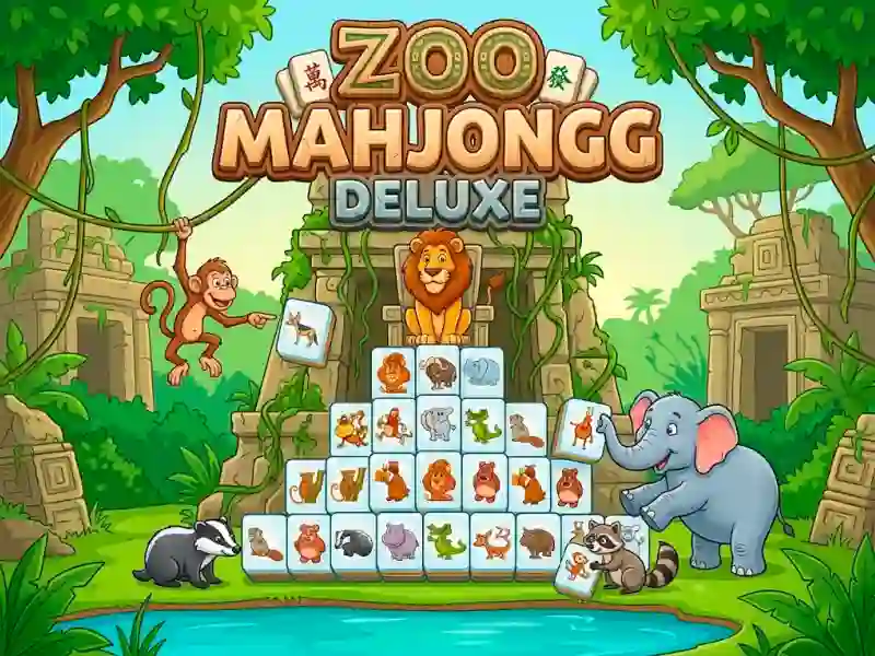 Zoo Mahjongg Deluxe – kostenloses Online-Spiel