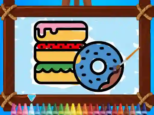 Kids Coloring Bakery – kostenloses Online-Spiel