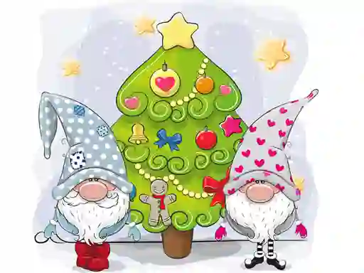 Cute Gnomes Hidden Stars – kostenloses Online-Spiel