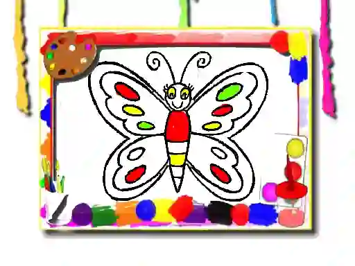 Butterfly Coloring Book – kostenloses Online-Spiel