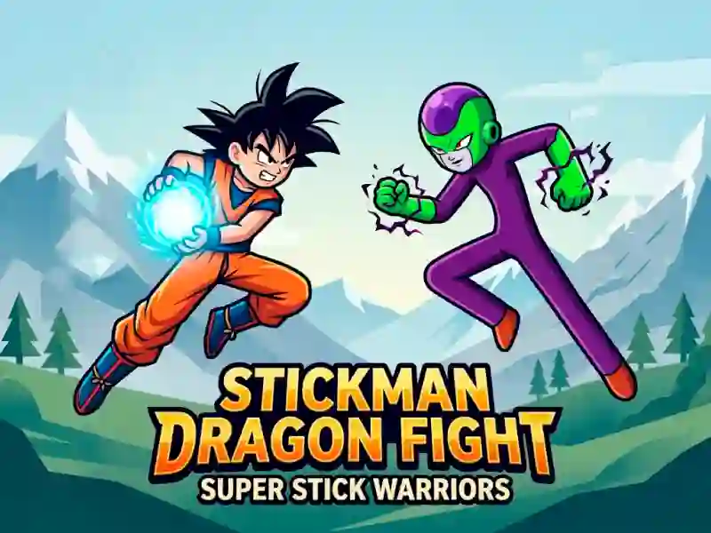 Stickman Dragon Fight - Super Stick Warriors – kostenloses Online-Spiel