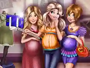 Princesses Pregnant Selfie – kostenloses Online-Spiel