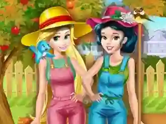 Princesses Working In the Garden – kostenloses Online-Spiel