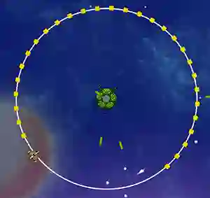 Orbit Avoider – kostenloses Online-Spiel
