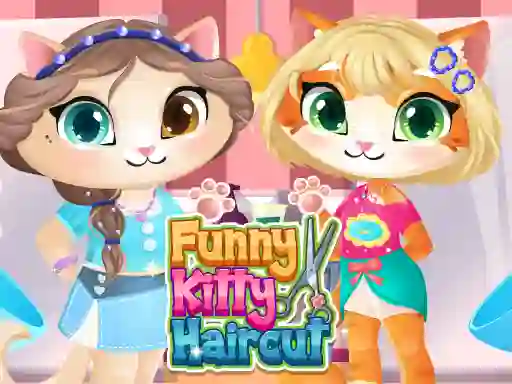 Funny Kitty Haircut – kostenloses Online-Spiel