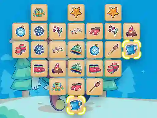 Winter Mahjong – kostenloses Online-Spiel