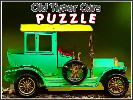 Old Timer Cars Puzzle – kostenloses Online-Spiel
