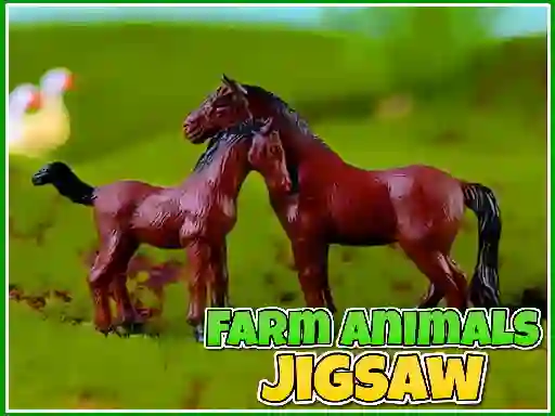 Farm Animals Jigsaw – kostenloses Online-Spiel