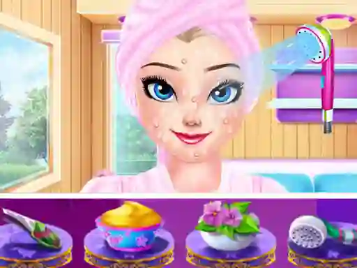 Elsa Holiday Spa Relax – kostenloses Online-Spiel