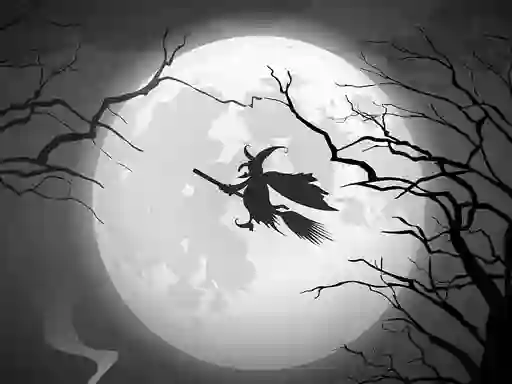 The Night Of the Witches Jigsaw – kostenloses Online-Spiel