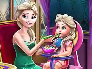 Ice Queen Toddler Feed – kostenloses Online-Spiel