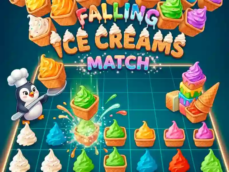 Falling Ice Creams Match – kostenloses Online-Spiel
