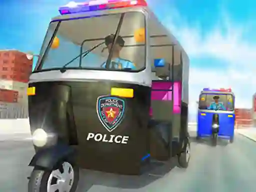 Police Auto Rickshaw 2020 – kostenloses Online-Spiel