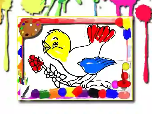Birds Coloring Book – kostenloses Online-Spiel