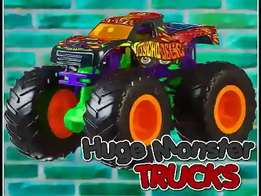 Huge Monster Trucks – kostenloses Online-Spiel