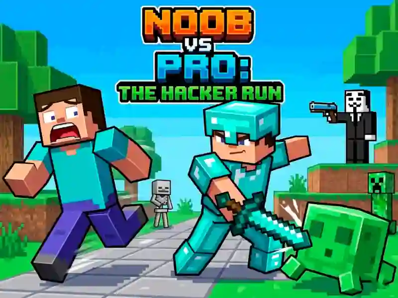 Noob vs Pro Help Hacker danger Hacker – kostenloses Online-Spiel