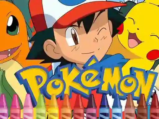 Pokemon Coloring – kostenloses Online-Spiel