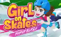 Girl on Skates Paper Blaze – kostenloses Online-Spiel