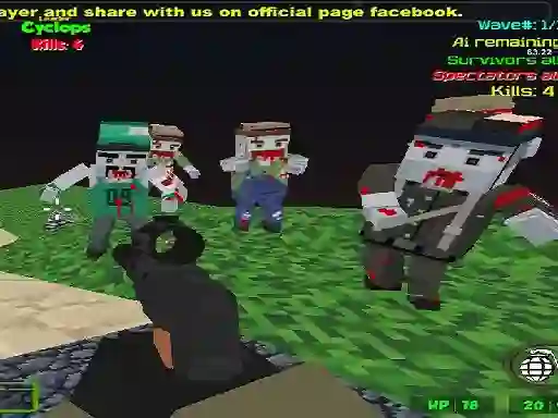 Blocky Combat SWAT Zombie Survival – kostenloses Online-Spiel