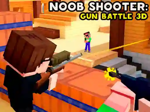 Noob Shooter: Gun Battle 3D – kostenloses Online-Spiel