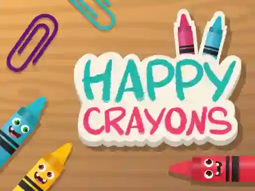 Happy Crayons – kostenloses Online-Spiel