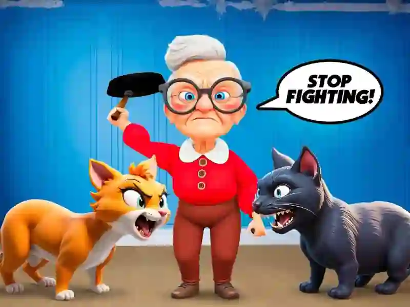 Cat and Granny – kostenloses Online-Spiel
