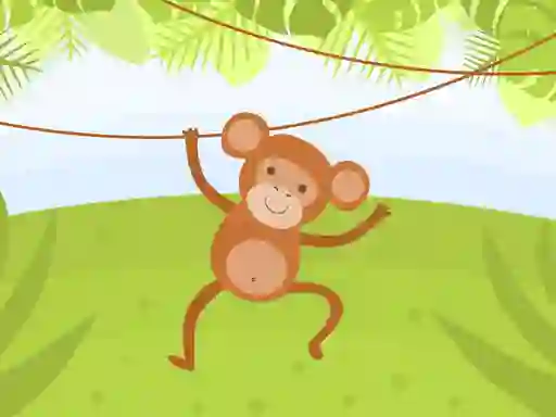 Funny Monkeys Coloring – kostenloses Online-Spiel