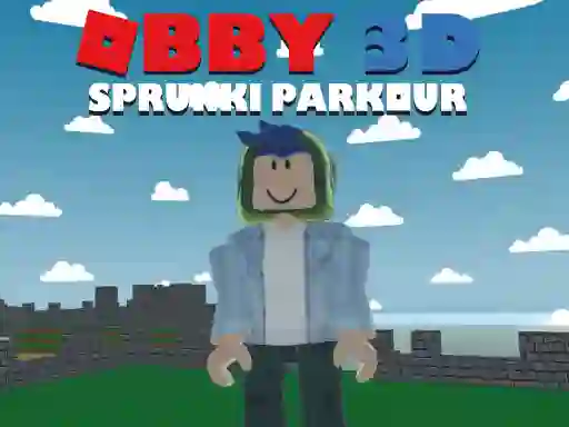 Obby 3D Sprunki Parkour – kostenloses Online-Spiel