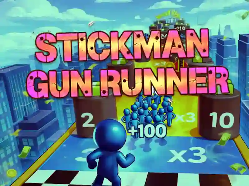 Stickman Gun Runner – kostenloses Online-Spiel