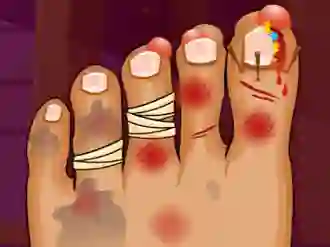Monster Foot Doctor – kostenloses Online-Spiel