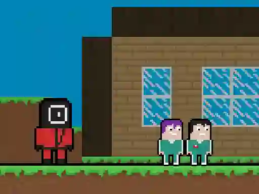 Squid Escape But Blockworld – kostenloses Online-Spiel
