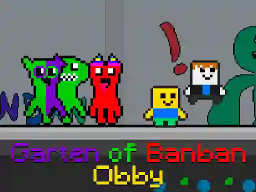 Garten of Banban Obby – kostenloses Online-Spiel