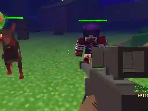 Pixel Zombie Suvival Toonfare – kostenloses Online-Spiel