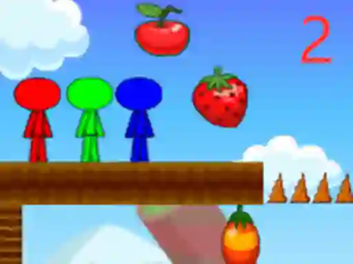 Stickman Bros In Fruit Island 2 – kostenloses Online-Spiel