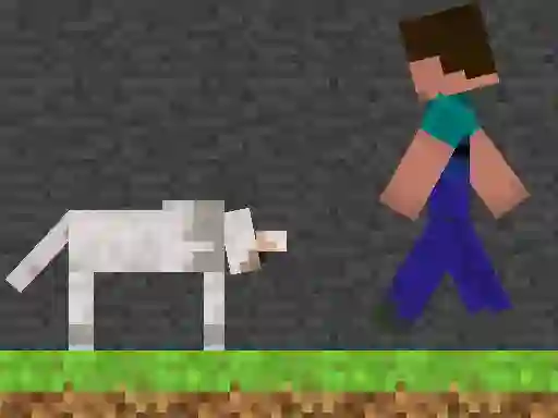 Steve and Wolf – kostenloses Online-Spiel