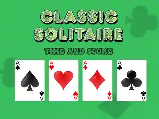 Classic Solitaire: Time and Score – kostenloses Online-Spiel