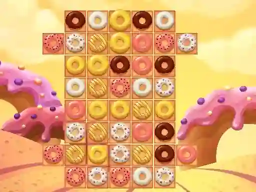Donuts Match 3 – kostenloses Online-Spiel