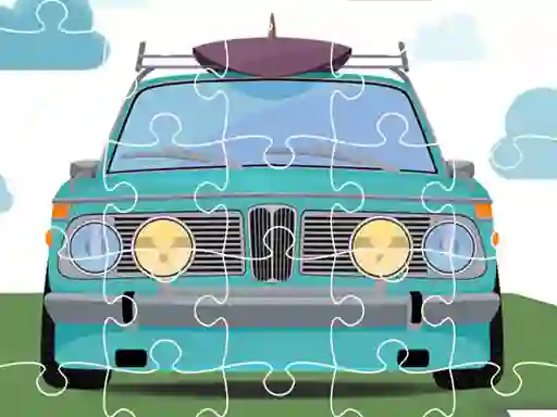 Retro Cars Jigsaw – kostenloses Online-Spiel